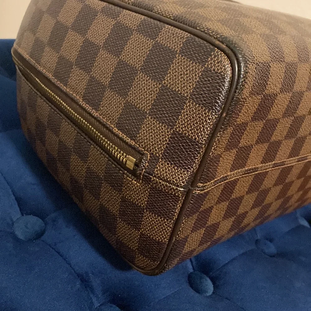 LOUIS VUITTON NOLITA DAMIER EBENE GM HAND BAG WITH DUST BAG
